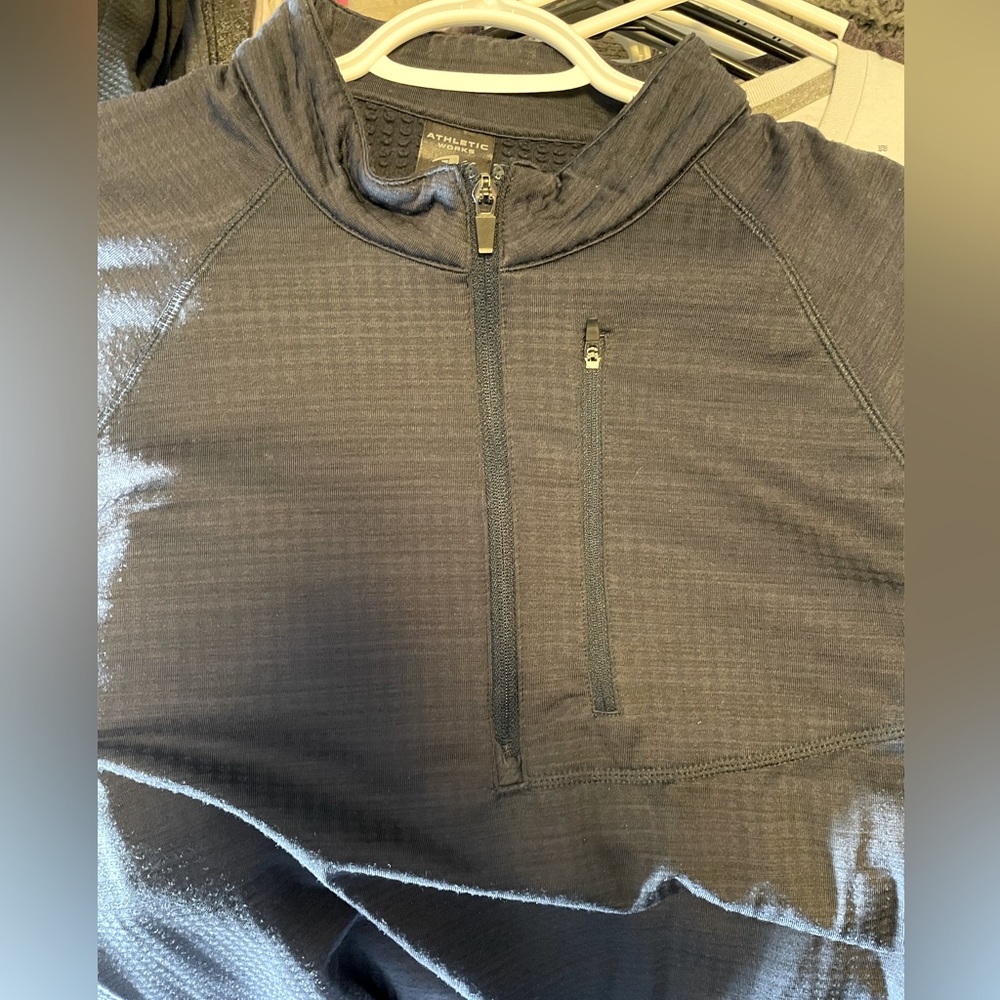 Athletic works 1/4 zip sweater/jacket size XXL dark blue